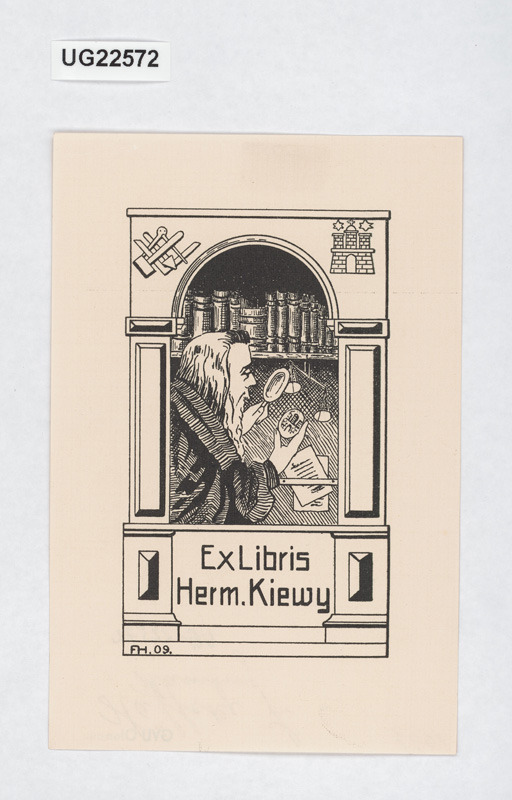 Exlibris Hermann Kiewy