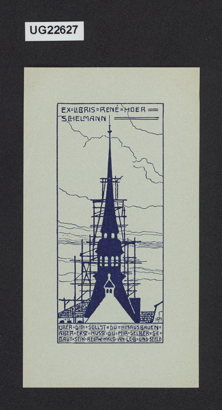 Ex libris René Hoeschelmann