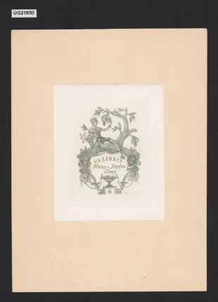 Exlibris Hans u. Sophie Löwy