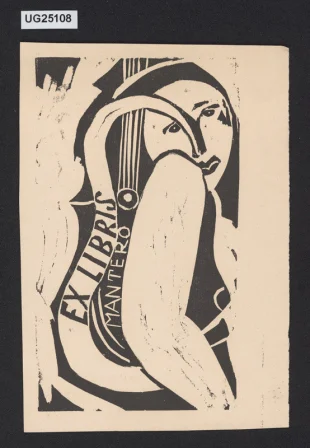 Ex libris Mantero