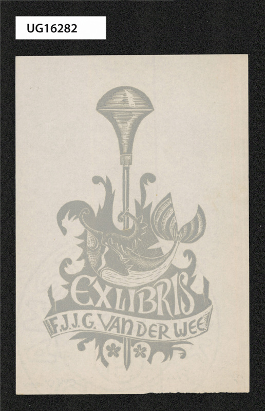 Exlibris F. J. J. van der Wee