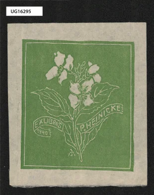 Exlibris P. Heinicke 1940
