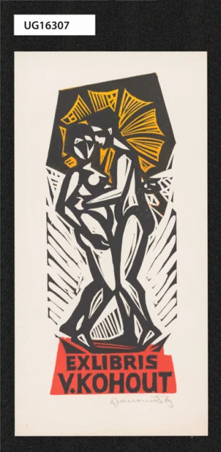 Exlibris V. Kohout