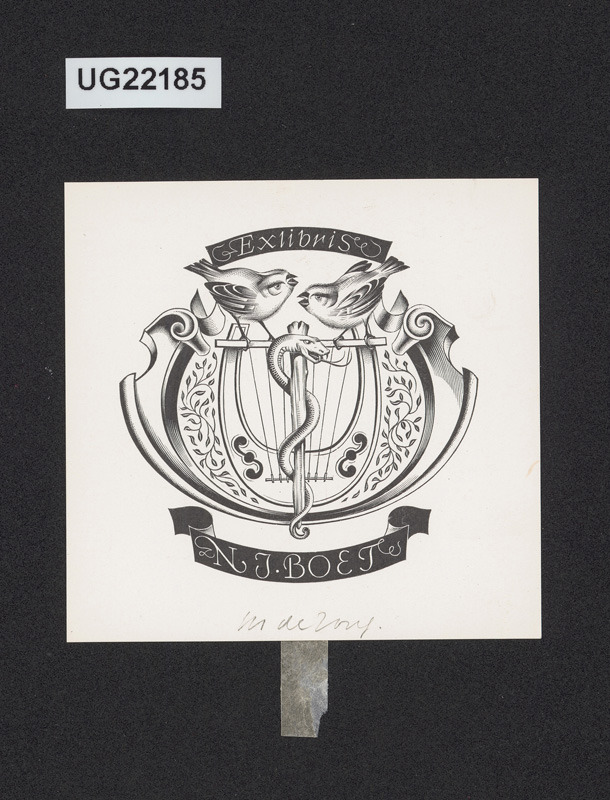 Exlibris N. J. Boet