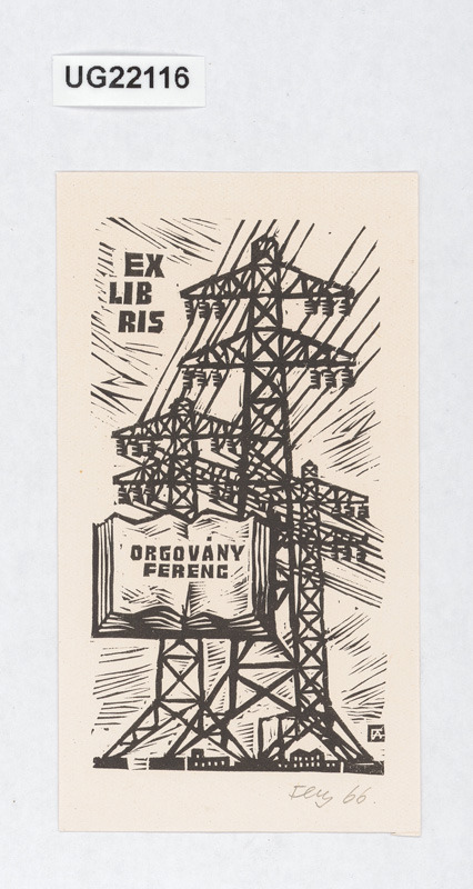 Ex libris Orgovány Ferenc