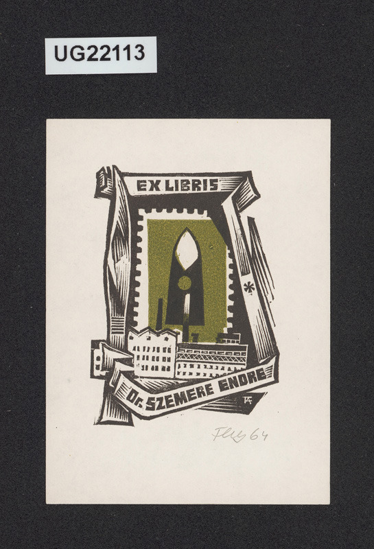 Exlibris Dr. Szemere Endre