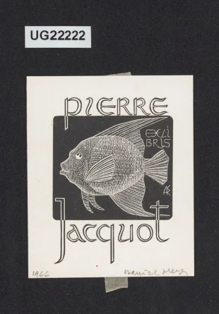 Exlibris Pierre Jacquot