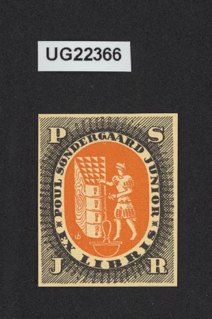 Exlibris Poul Sondergaard junior