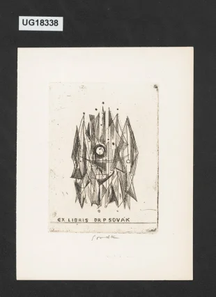 Ex libris Dr. P. Sovák