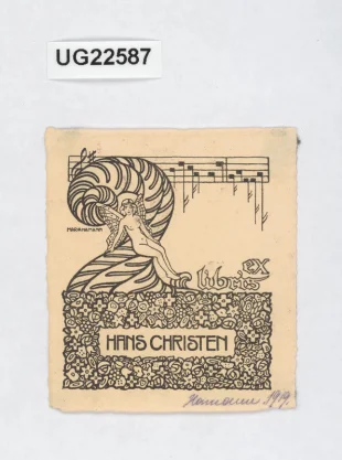Ex libris Hans Christen
