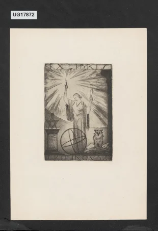 Exlibris Ing. |Dr. J. Kounovský