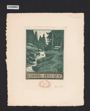 Ex libris Erna Graf