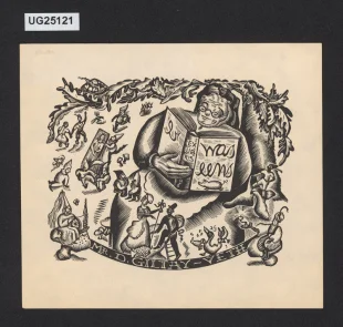 Ex libris Mr. D. Giltay-Veth