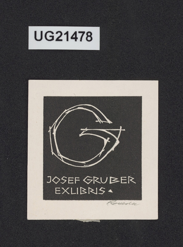 Exlibris Josef Gruber