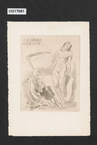 Exlibris V. Fleissig