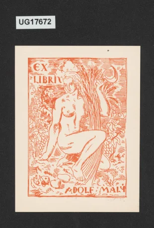 Ex libris Adolf Malý
