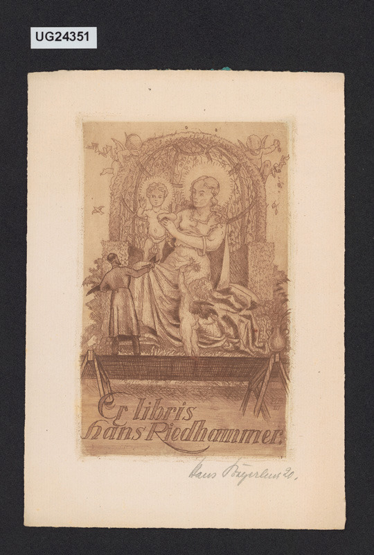 Ex libris Hans Riedelhammer