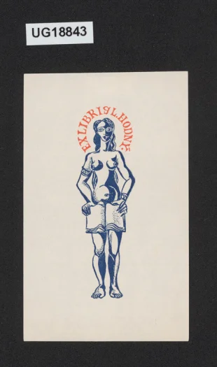 Exlibris L. Hodný