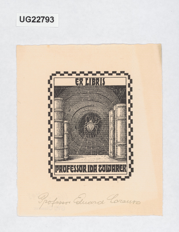 Ex libris Professor Ida Towarek