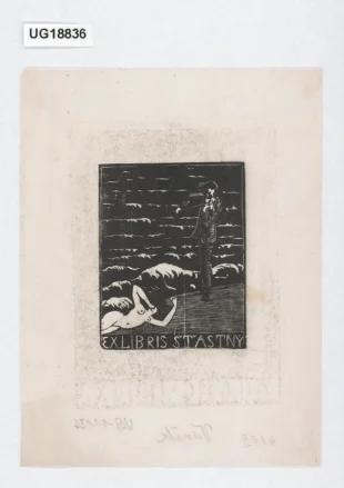 Exlibris Šťastný