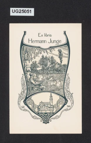 Ex libris Hermann Junge