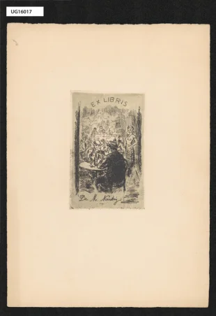 Ex libris Dr. M. Novotný