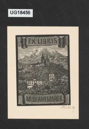 Ex libris MUDr. Ant. Marek