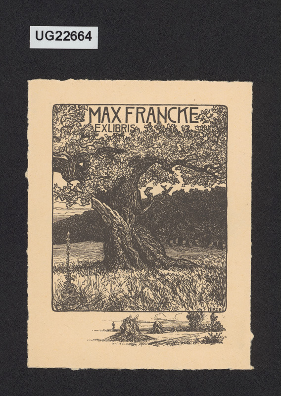 Ex libris Max Francke