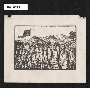 Ex libris Ot. Hradečný