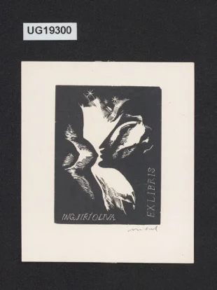 Exlibris Ing. Jiří Oliva