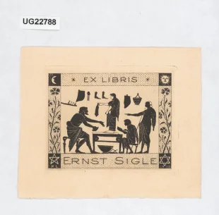 Ex libris Ernst Sigle