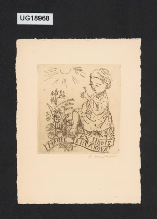 Ex libris Marie Jančáková