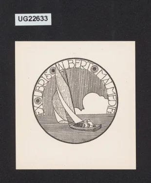 Ex libris Albert Malmedie