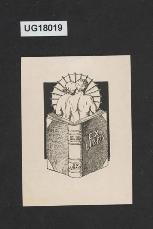Ex libris K. H.