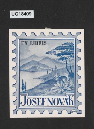 Ex libris Josef Novák