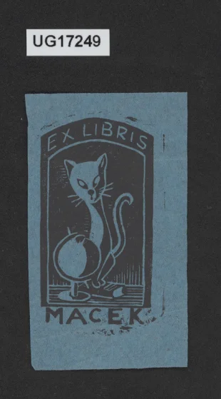 Ex libris Macek