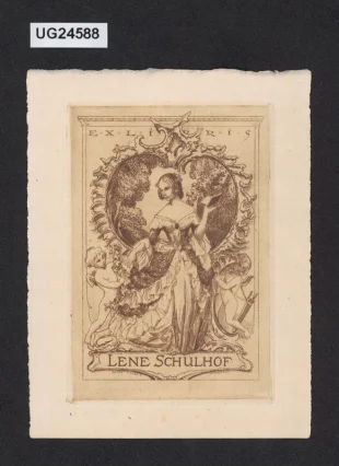 Exlibris Lene Schulhof