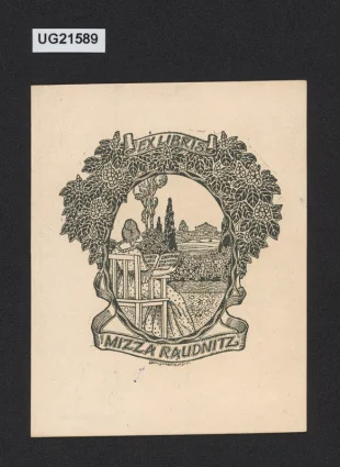 Exlibris Mizza Raudnitz