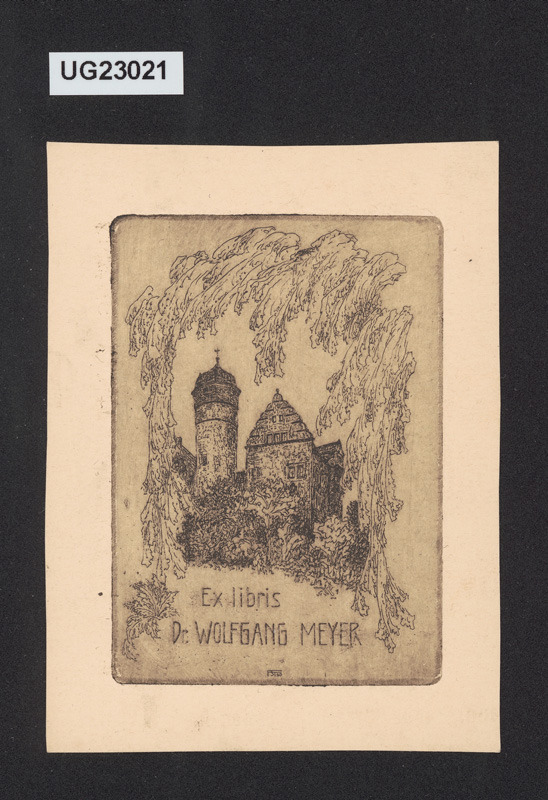 Ex libris Dr. Wolfgang Meyer