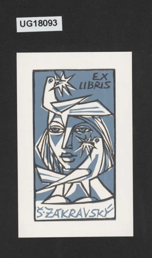 Ex libris Š. Zákravský