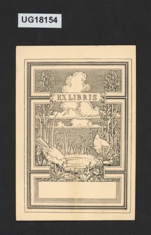 Exlibris (bez jména majitele)