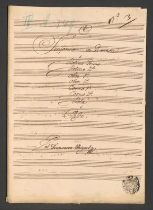 Sinfonia in D minore