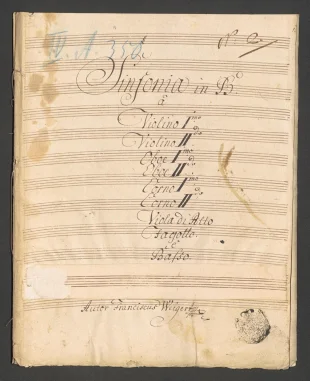 Sinfonia in B