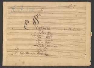 Sinfonia in H minore