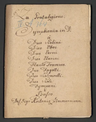 Synphonia in D (La Gratulazione)