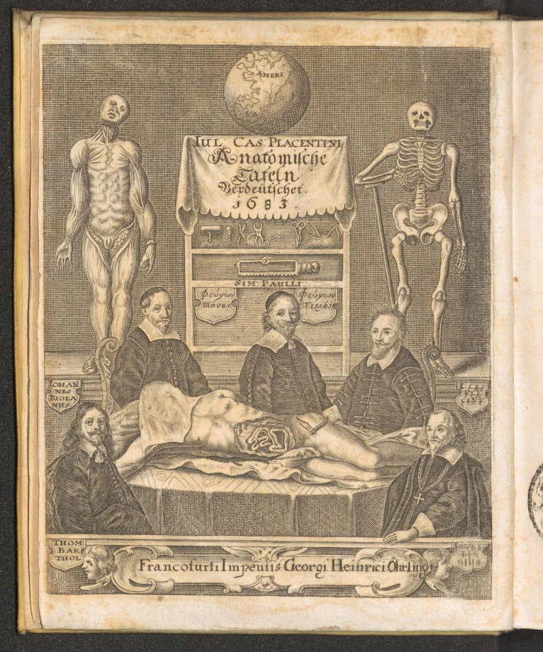 JULII CASSERII, PLACENTINI, UND DANIELIS BUCRETII Anatomische Tafeln