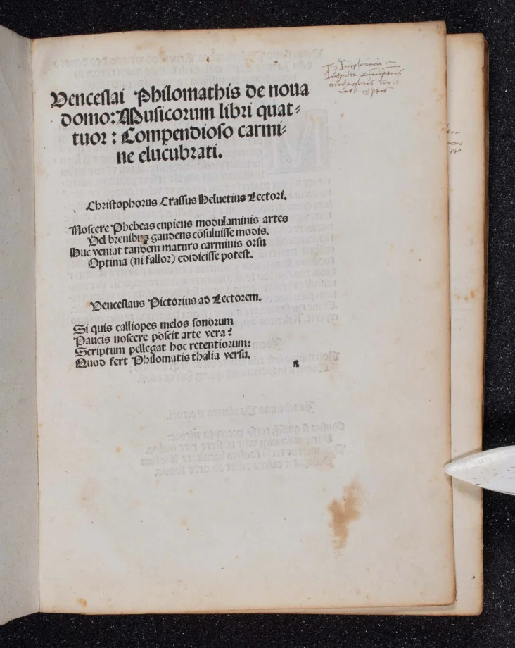 Musicorum libri quatuor 