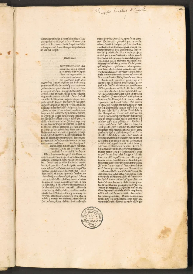 Expositio librorum naturalium Aristotelis 