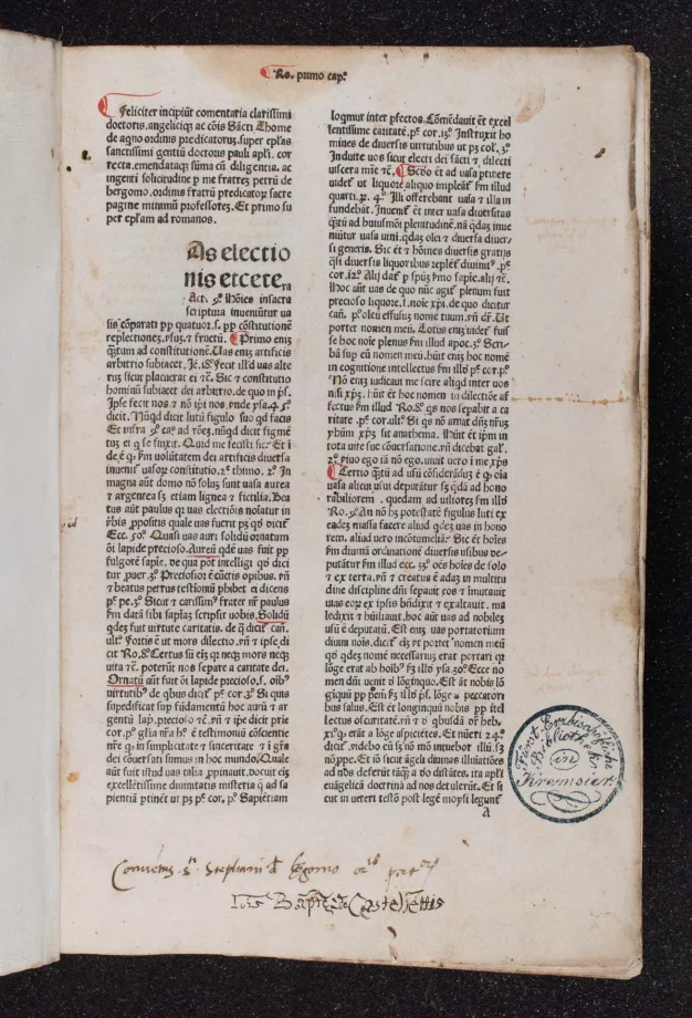 Commentaria in omnes epistolas Sancti Pauli 
