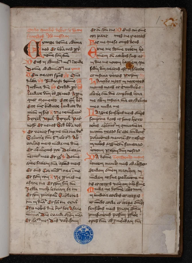 Missale speciale Iohannis scriptoris